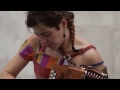 Patrícia Pereira playing Concertina in Lisbon  ( diatonic accordion / melodeon )