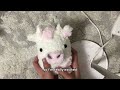 How to make a Strawberry Cow plushie!! Step-by-step