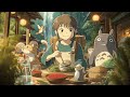 Ghibli's Lunar Lieder 🌙 Mesmerizing Piano as Silver Moonbeams Dance