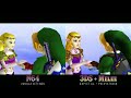 Zelda Ocarina of Time N64 vs 3DS X Melee | PC Port Comparison (SoH)