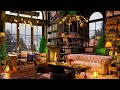 Jazz Relaxing Music at Cozy Coffee Shop Ambience☕Soft Jazz Instrumental Music for Work, Study, Focus