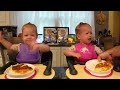 Twins try soufflé omelette