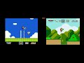Comparação Super Mario World Nes Vs Snes