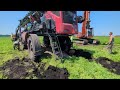 HEAVY METAL HEROES: Saving a Miller Sprayer from the Muck The Proper Way With Excavators