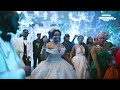 This Viral Nigerian Frozen Wedding Will Blow Your Mind | DAISY & EDMOND