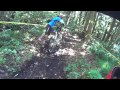 素人ダウンヒル1　　ウイングヒルズ白鳥　　MTB   中級