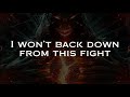 Disturbed - Won't Back Down LYRICS HD,HQ