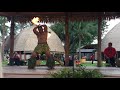 Polynesian Cultural Center - Fire Knife Dance!