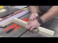 How To Make Perfect Half Lap Joints On The Table Saw