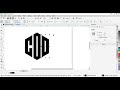 Cara Mudah Buat Desain Logo Polygon dengan Huruf C+O+D di CorelDraw #coreldrawtutorial #logodesign