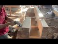 Wood is more precious than gold, woodworking Fast woodworking Create a sturdy table