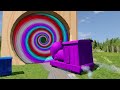 Long Slide Game With Elephant Gorilla Buffalo Hippopotamus Tiger - 3d Animal Game - Funny 3d Animals