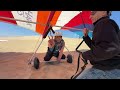 Vlog 26: Hang Gliding Ground Handling lesson at Kitty Hawk HG Flight School, it was windy!!