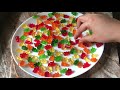 Gummy bears recipe | homemade chewy gummy bears recipe