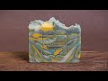 Making Forest Bathing cold process soap & chat about stearic spots in soap 🧼