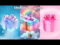 Choose your gift 🤩💝🎁 3 gift box challenge #pickonekickone #wouldyourather #giftboxchallenge
