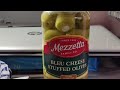 Mezzetta Bleu cheese stuffed olives review