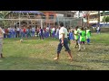 Under14 children panlty football kick for school game