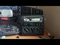 VW Passat B1 dashboard with E36 cluster and DIY OBC for SIM Racing games