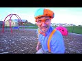Blippi Has Fun In An Outdoor Play Park! | Blippi - Kids Playground | Educational Videos for Kids