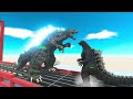 2014 GODZILLA vs. REAL GODZILLA - Animal Revolt Battle Simulator