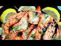 Butterfly Shrimp in Butter Garlic Dill Sauce