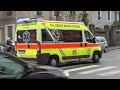 Ambulanza 2-531 P.A. Croce Bianca Savona O.d.v. in sirena