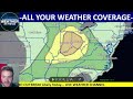 🚨TORNADO OUTBREAK Likely Today... LIVE WEATHER CHANNEL