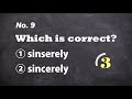 Spelling Quiz (26) (Spelling Words for Grade 5) [ ForB English Lesson ]