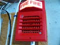 Testing My Fire Alarm System, Recorded with a Vintage Camera