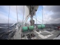 How to heave to in a yacht – Skip Novak's Storm Sailing