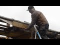 🔴Trestle Timber Framing - Grindbygg Part 23/30 - pegging purlins and mallet-making