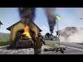 RUSSIAN ARMORED CONVOY IS AMBUSHED BY UKRAINIAN SNIPER! Best Combat Scenes | ArmA 3 Gameplay