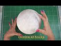 Mira que Hacer con Un GLOBO y SERVILLETAS|  LUNA LUMINOSA🌛 Super Fácil Elegante y Económico