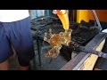 Crafting a masterpiece: Murano glass horse with 24k gold details