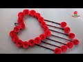 Wall Hanging Heart Craft Ideas | Paper Craft For Home Decoration | Paper Craft Wall Hanging