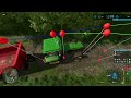 FS22 Timelapse Series Part 7 | Grass baling and setting up Courseplay/Autodrive harvest routes.