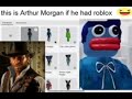 this is Arthur Morgan if he had roblox