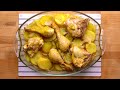 6 recetas de pollo al horno jugoso con papas - comidas con pollo rapidas de hacer