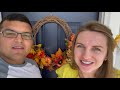 FALL WREATH/FRONT PORCH DECOR 2021 🍁 🎃 🌻 #wovlog