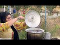 Preparing pickled eggplant for winter, cooking stuffed chicken in Iranian village style!