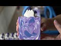 Berry Bliss Soap - Cold Process Soap Making With Hanger Swirl, Piping, and Embeds. Plus GLITTER!
