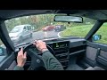 POV - 1991 Alfa Romeo 75 2.0 Twin Spark - Passo della Spluga