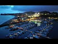 Santa Barbara Harbor, California | Cinematic Stock Drone Footage (4K)