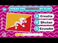 Guess the Flag Quiz 🚩| 50 countries Flag Quiz