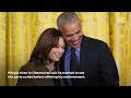 Watch: Barack and Michelle Obama Endorse Kamala Harris for President | WSJ News