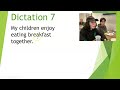 English Listening practice: Beginner Dictation 75: Simple sentences