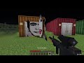 SURVIVAL ENDERMAN HOUSE WITH 100 NEXTBOTS in Minecraft! Gameplay - Coffin Meme!