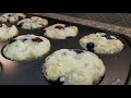 Extra SOFT BLUEBERRY MUFFINS | Mixed Berry Crumble Muffins Recipe