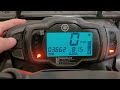How to set Clock on Yamaha Grizzly 550/700 (2007-2018)